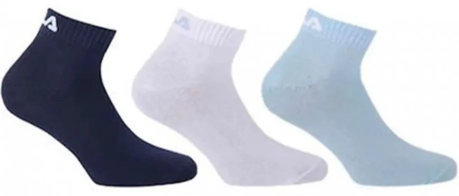 Fila Sky Socks 3-Pack, tamanho 39-42, algodão respirável