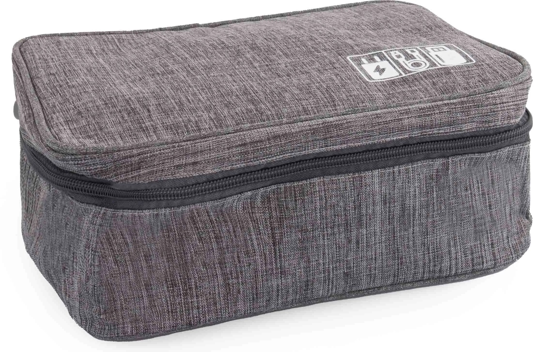 Eagraí Taistil Mála Leictreonach Liath