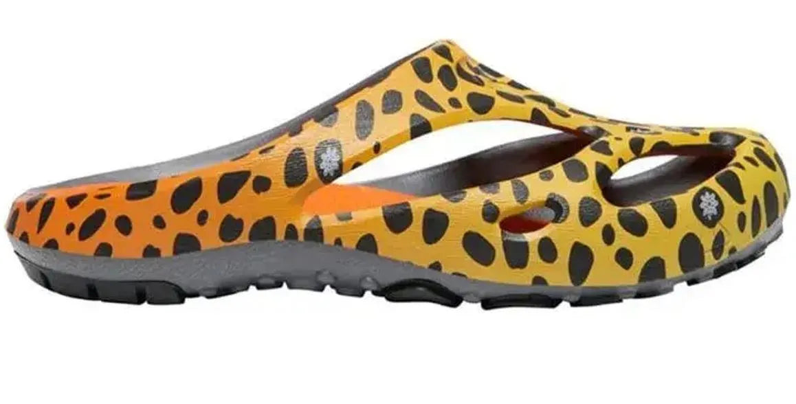 Papuci de damă Keen Shanti Arts Thc Cheetah Rainbow Orange