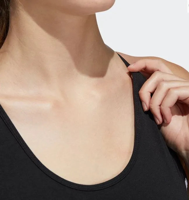 Damskie bawełniane body adidas czarne 40