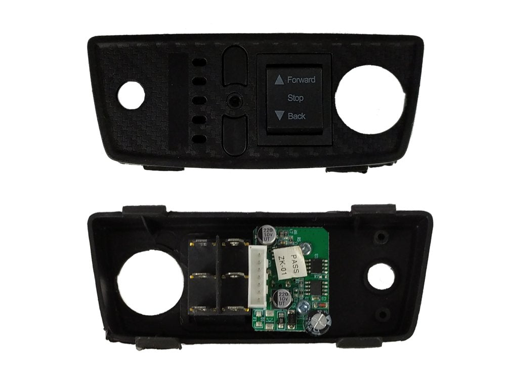 Music Panel For The Car With A Battery With A Switch