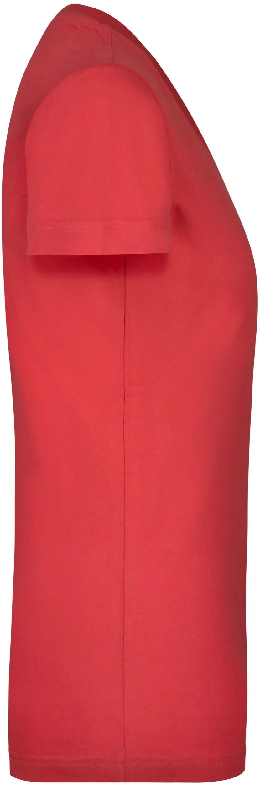 Дамска тениска James & Nicholson Vintage Shirt Red