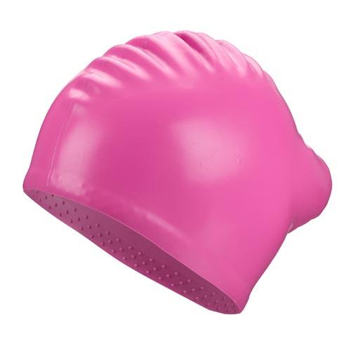 Gorro de natación Beco | Pelo Largo | Silicona | rosa