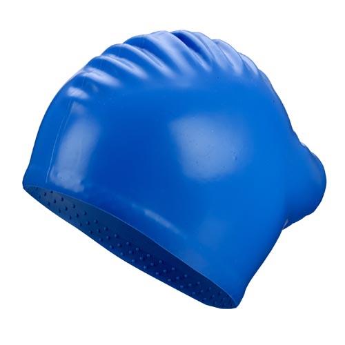 Cuffia da nuoto Beco | Capelli lunghi | Silicone | Blu