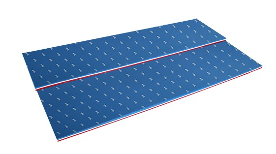 Thickness Floating Mat150x50x3cm Thick Azul/Blanco/Azul