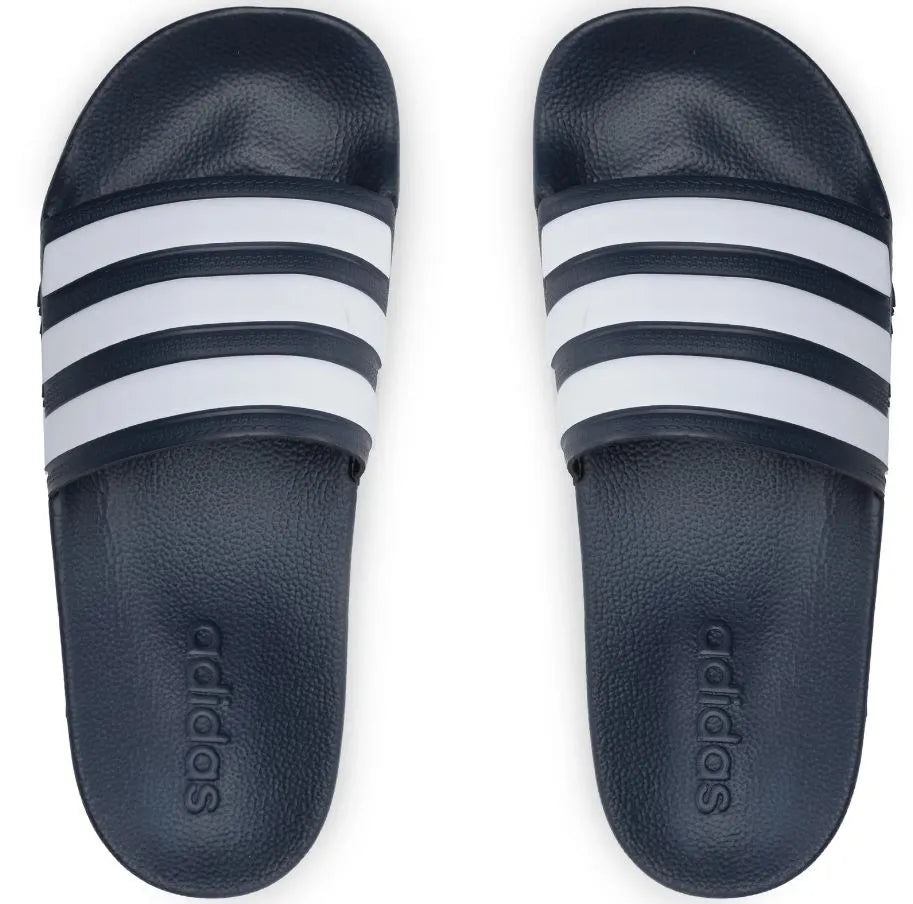 Kapcie adidas unisex adiletten shower core czarno-niebieskie 40.5