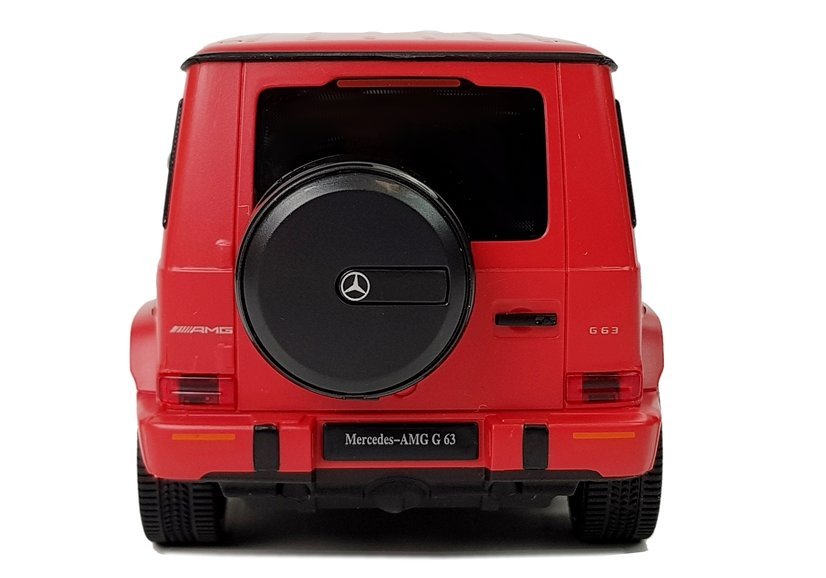Samochód zdalnie sterowany Mercedes Amg G63 Rc Czerwony 1:24