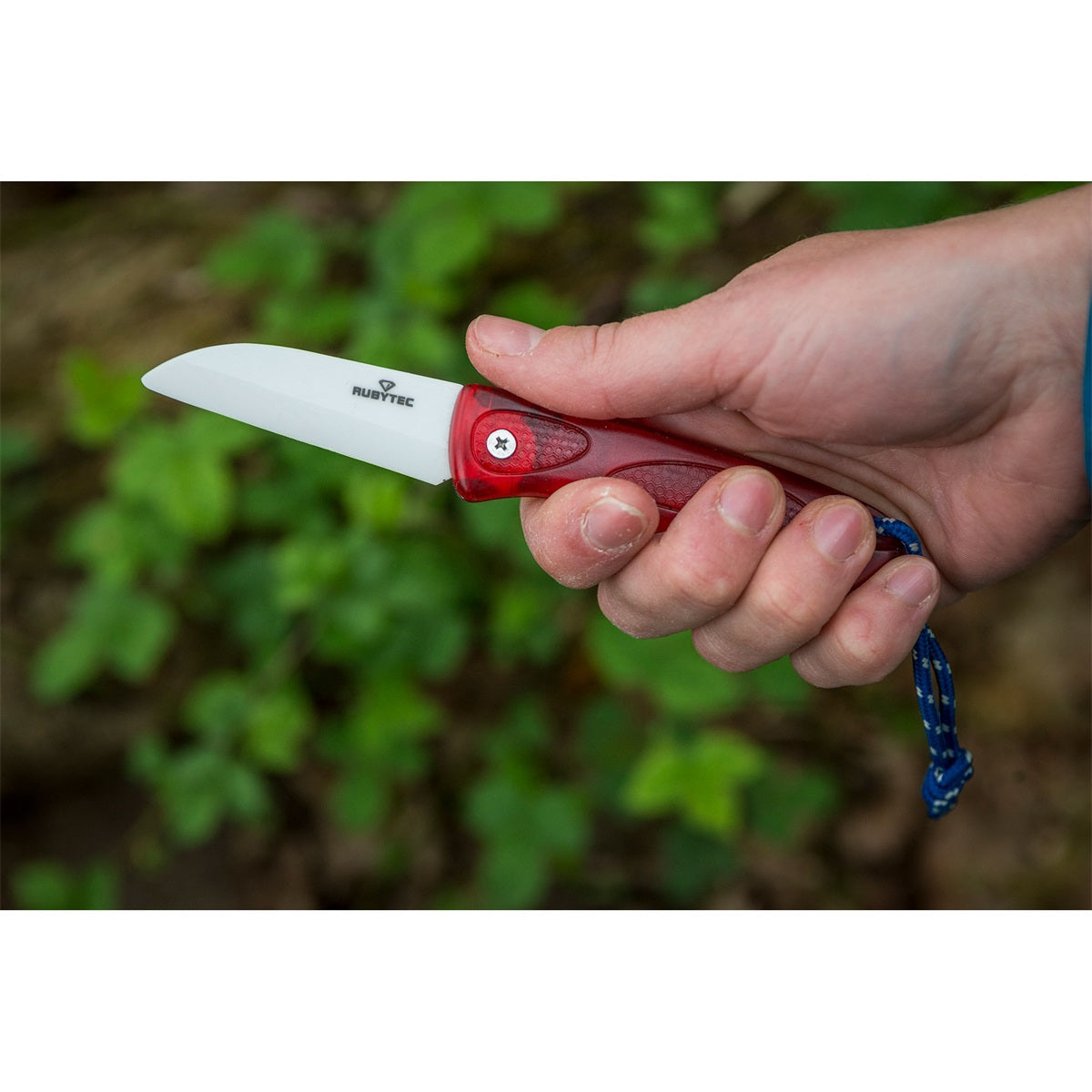 Scian Mini Infhillte Ceirmeach Rubytec Dearg