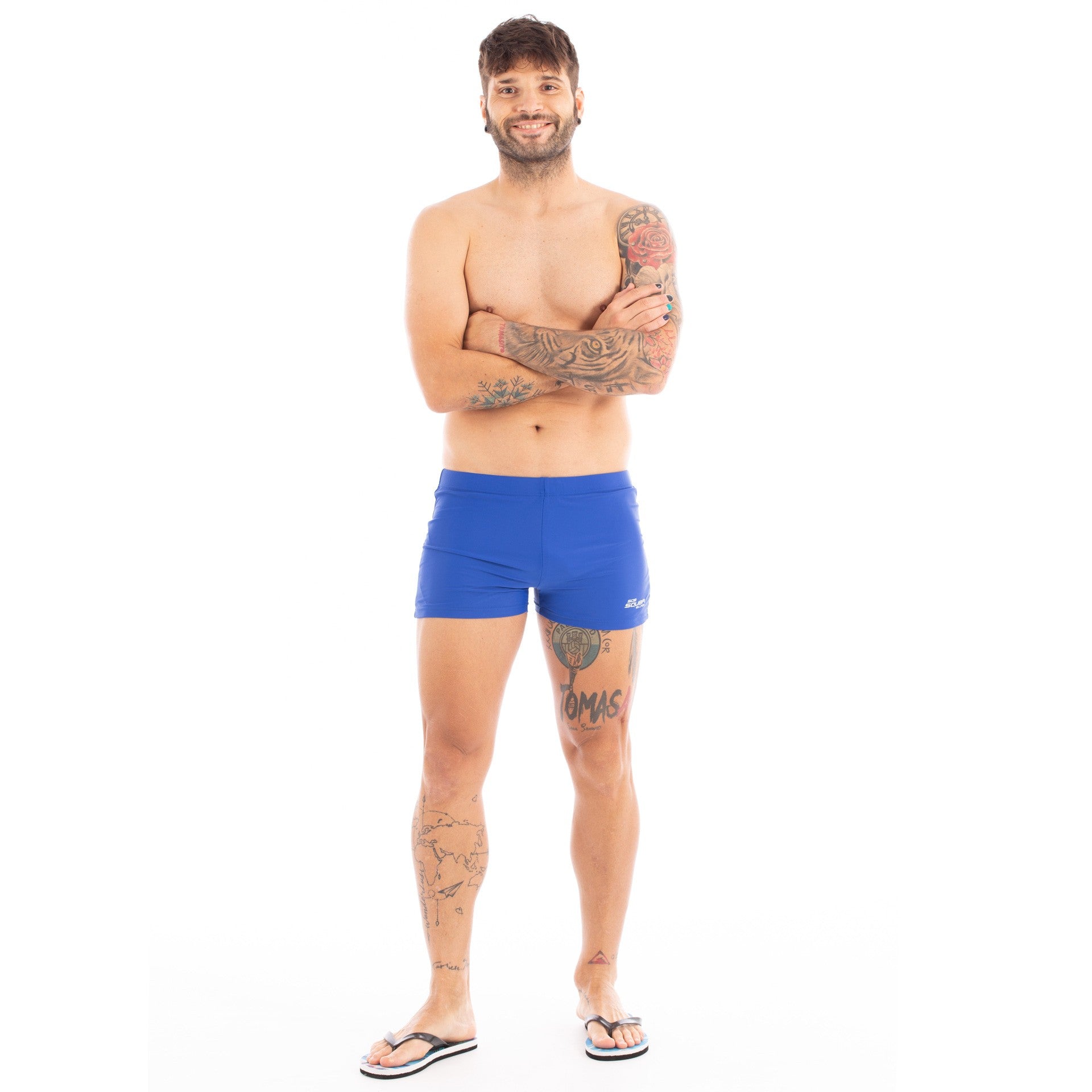 Boxeador hombre de entrenamiento Squba