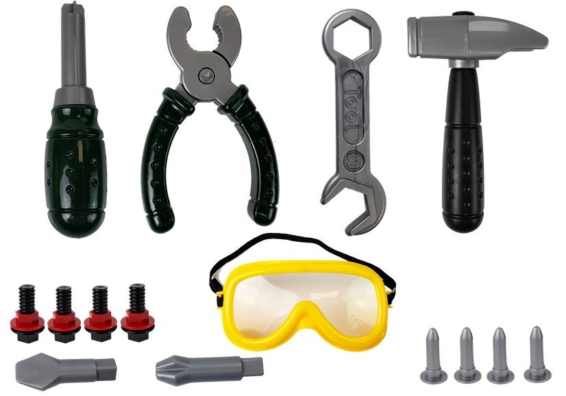 Diy Set Battery Drill Goggles And Helmet