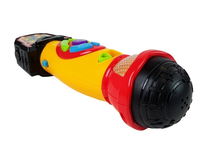 Yellow- Black Karaoke Microphone Recording Songs