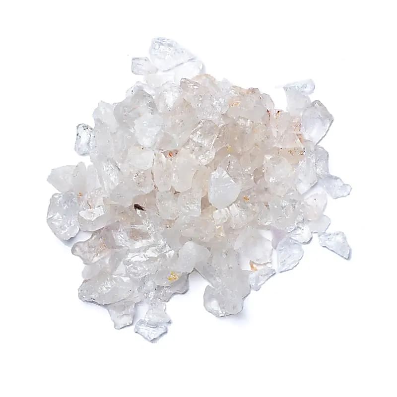 Bergkristallspån - ±0,5-1,5 cm; ±700g Set med 2 st