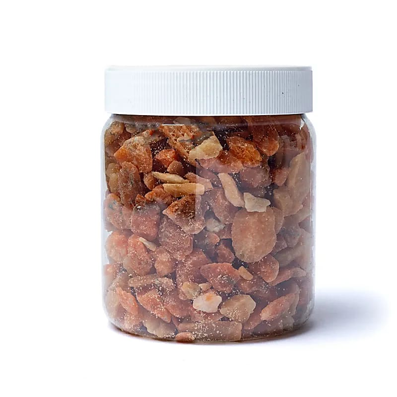 Orange kalkspån - ±0,5-1,5 cm; ±700g Set med 2 st