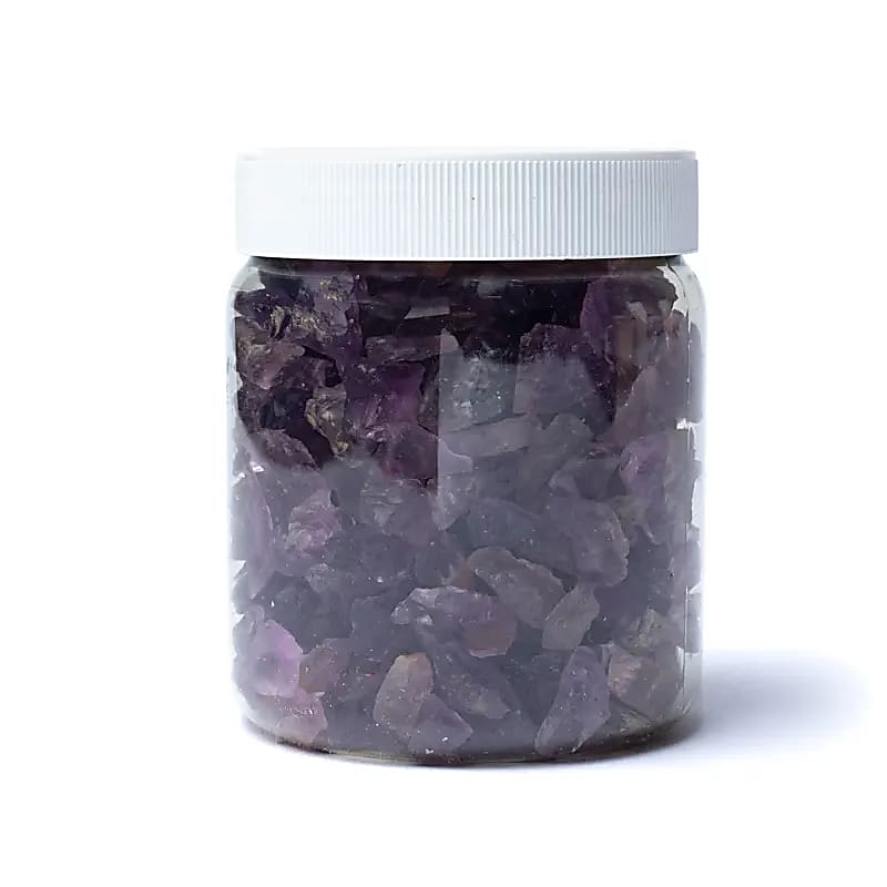 Ametystové čipy -- sada 2 ks - ±0,5-1,5 cm; ± 700 g