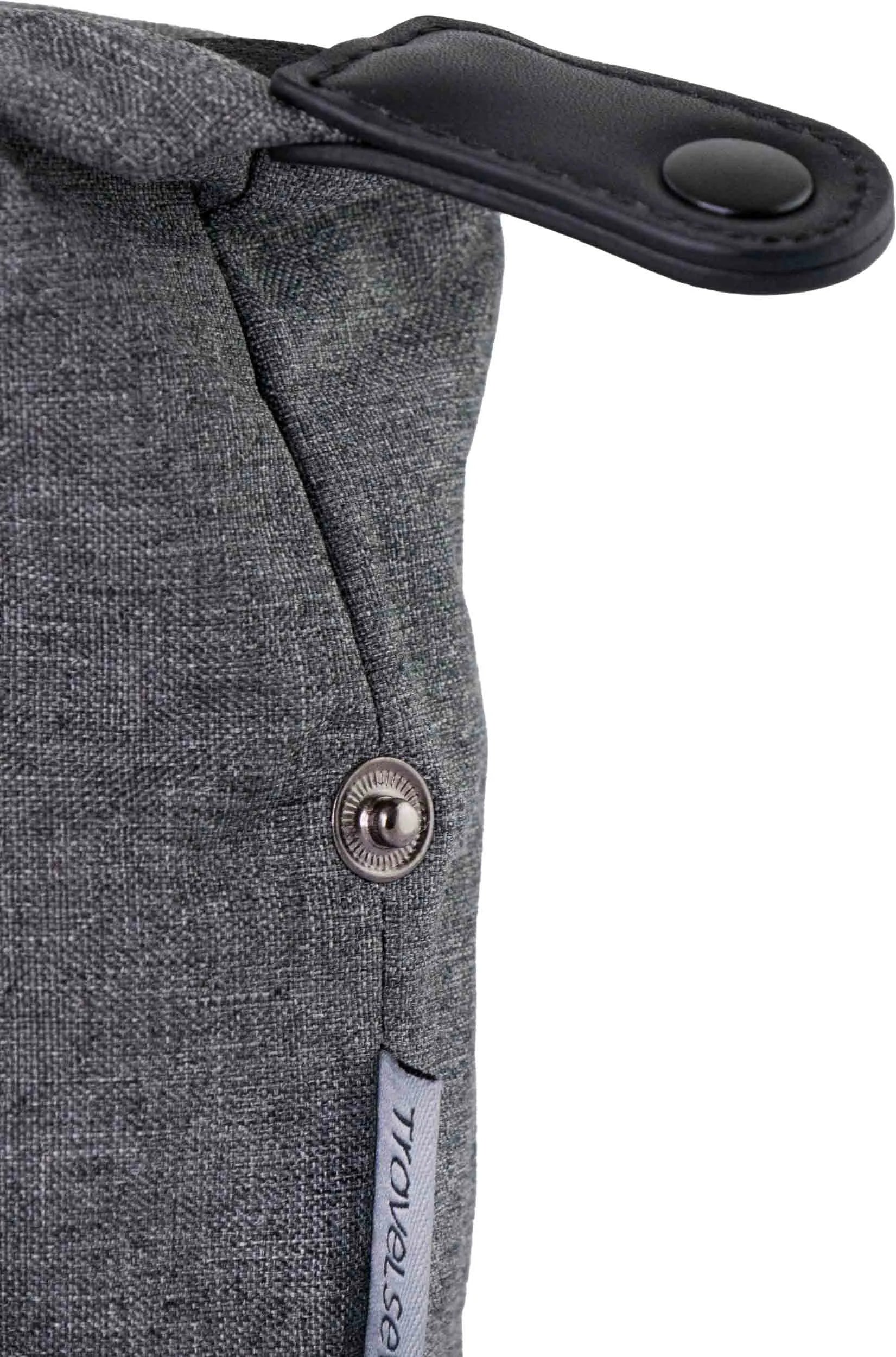 Taštička na make-up Travison tmavě šedá šedá