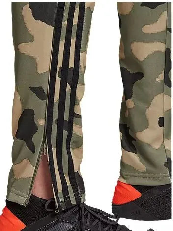 Men' adida 3 tripe tiro over print pant green - S