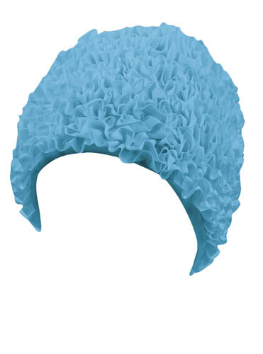 Beco Women's Fringed Swim Cap | Fabric | Turquoise**