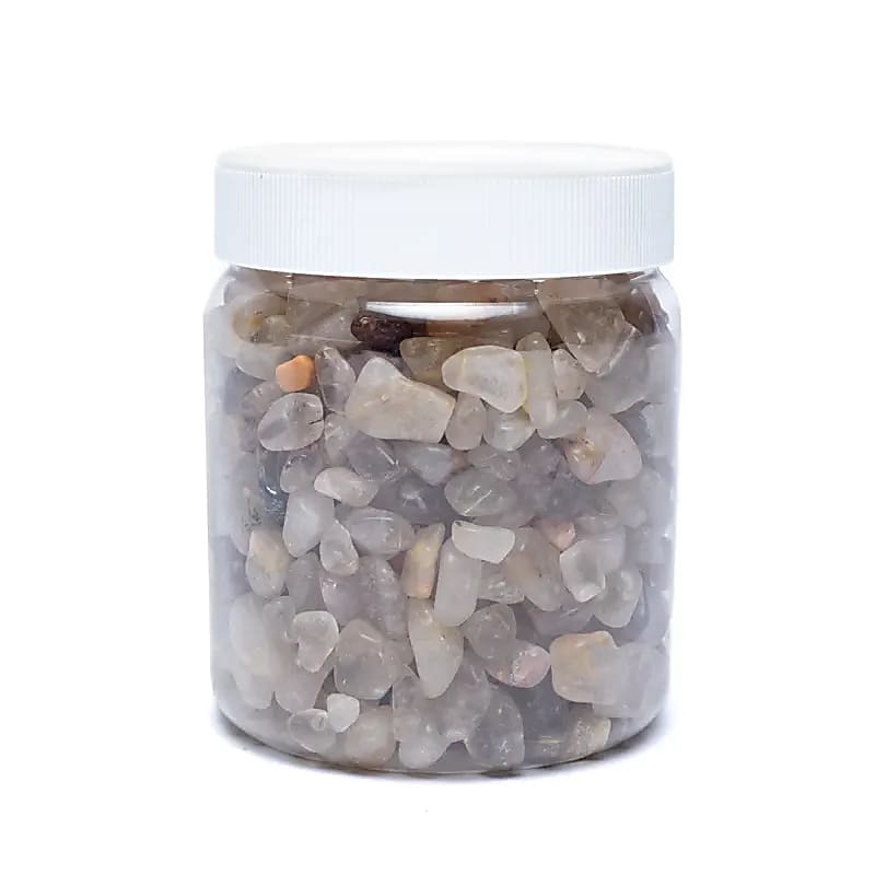 Rutylowane kamienie kwarcowe Jakość A/b - ±800g; ±0,5-2,5cm Zestaw 2 szt