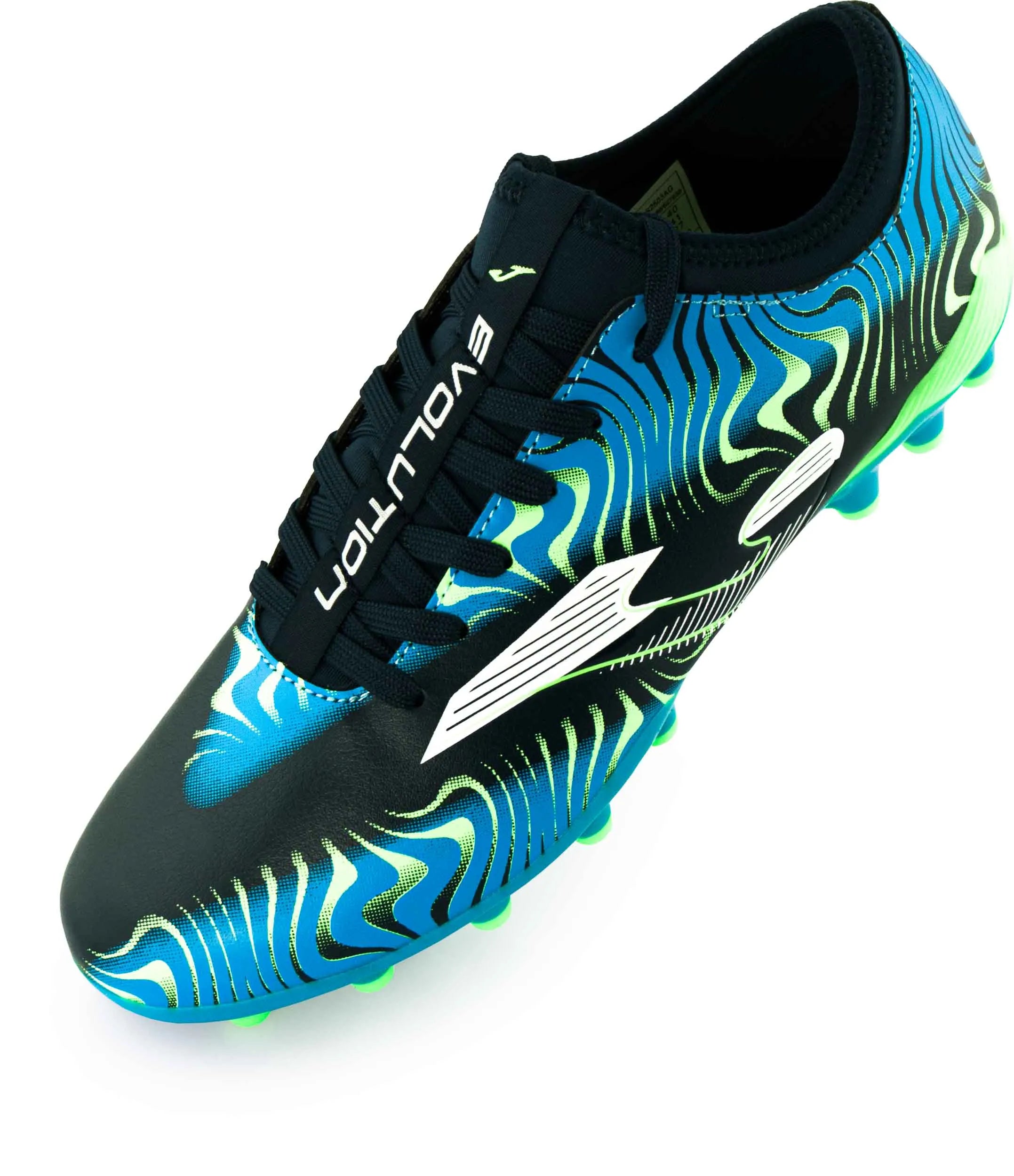 Chuteiras joma Evolution 2503 azul grama marinho 42