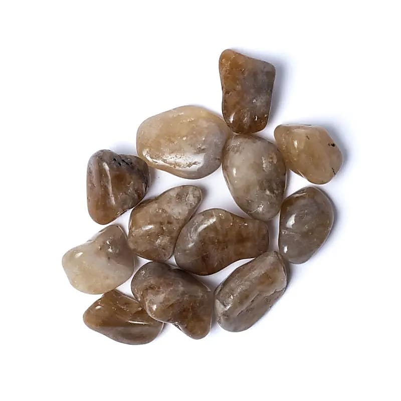 Цитрин Natural A Quality Tumbled Stones - ±500g; ±3-4см