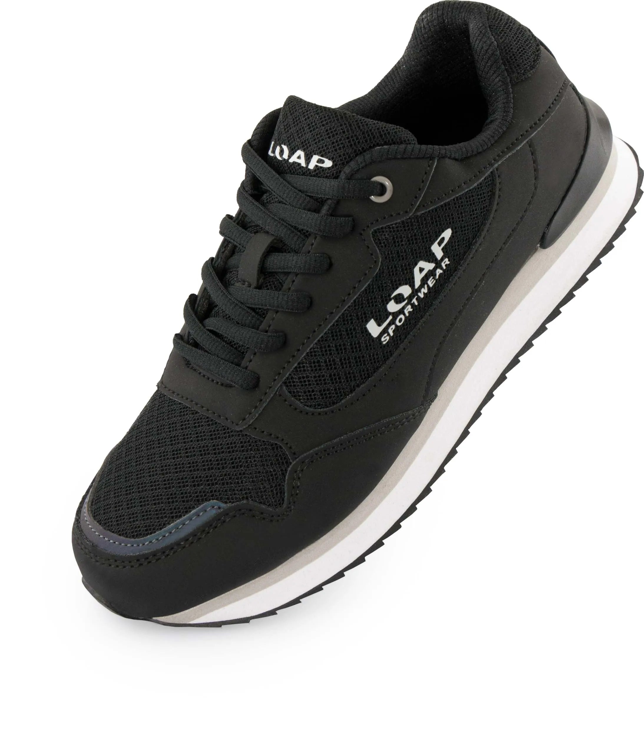 Calçado Casual Infantil Loap Byrne J Preto-cinza Preto