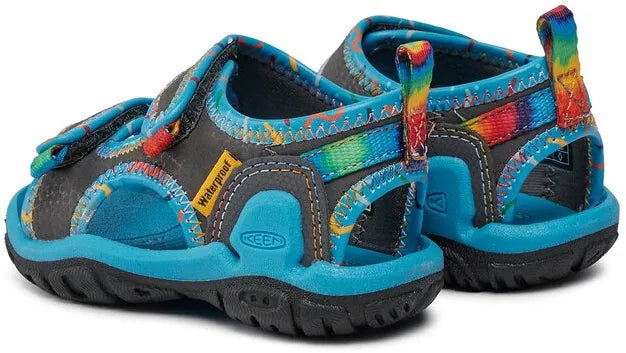 Keen jr knotch creek agus bróga leanaí dath maighnéad-tie gorm 20-21