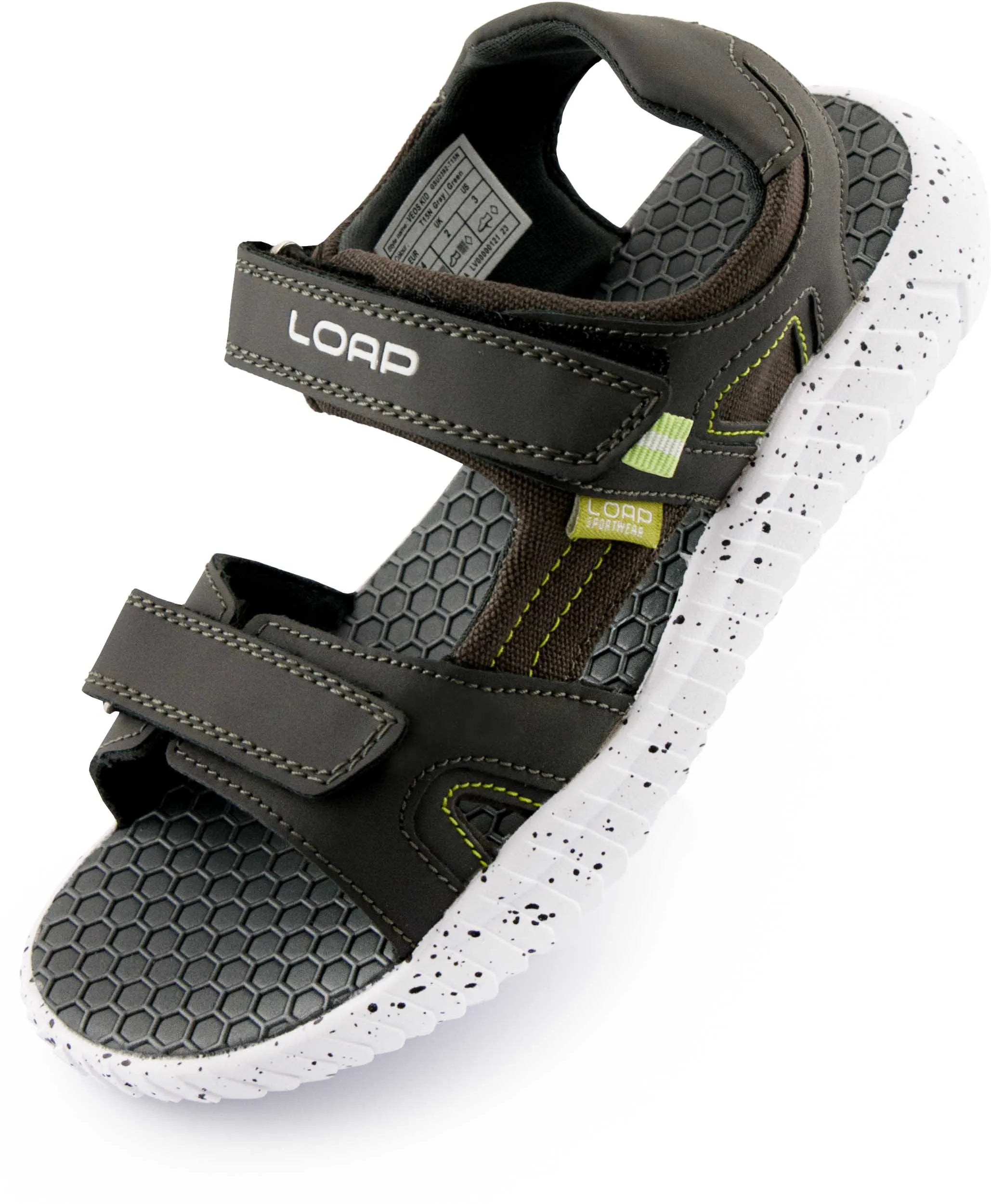 Kindersandalen Loap Veos Kid Gry Grau