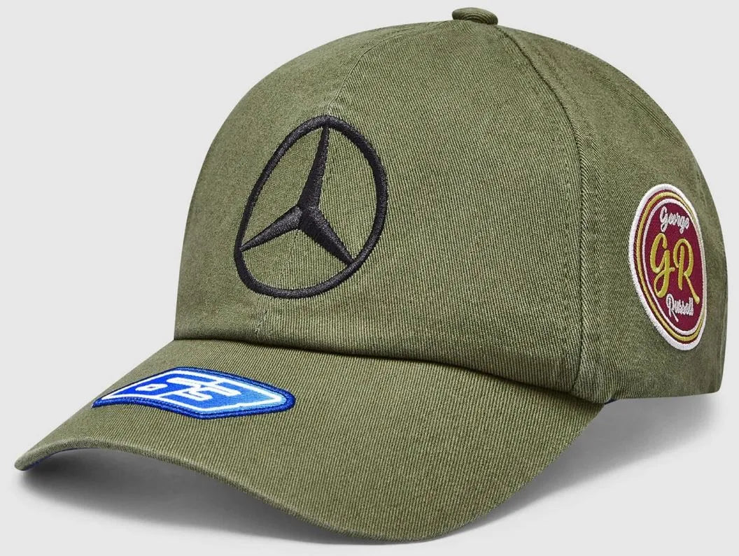 Gorra mercedes amg petronas f1 vintage caqui caqui