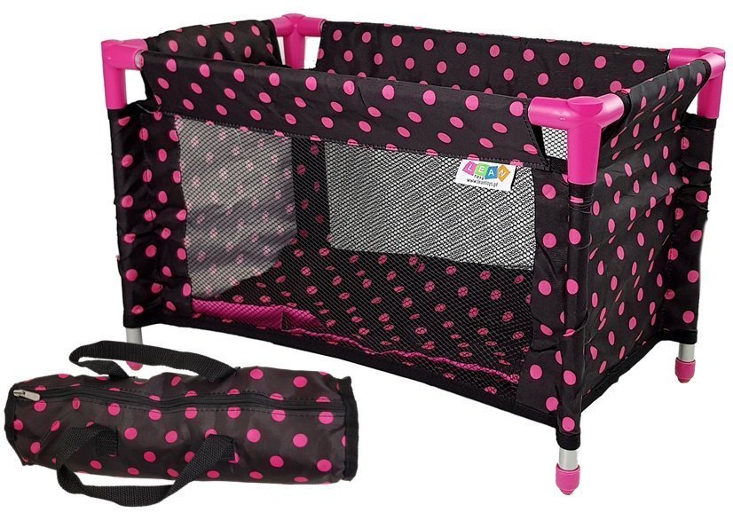 Alice Black With Pink Bed For Dolls