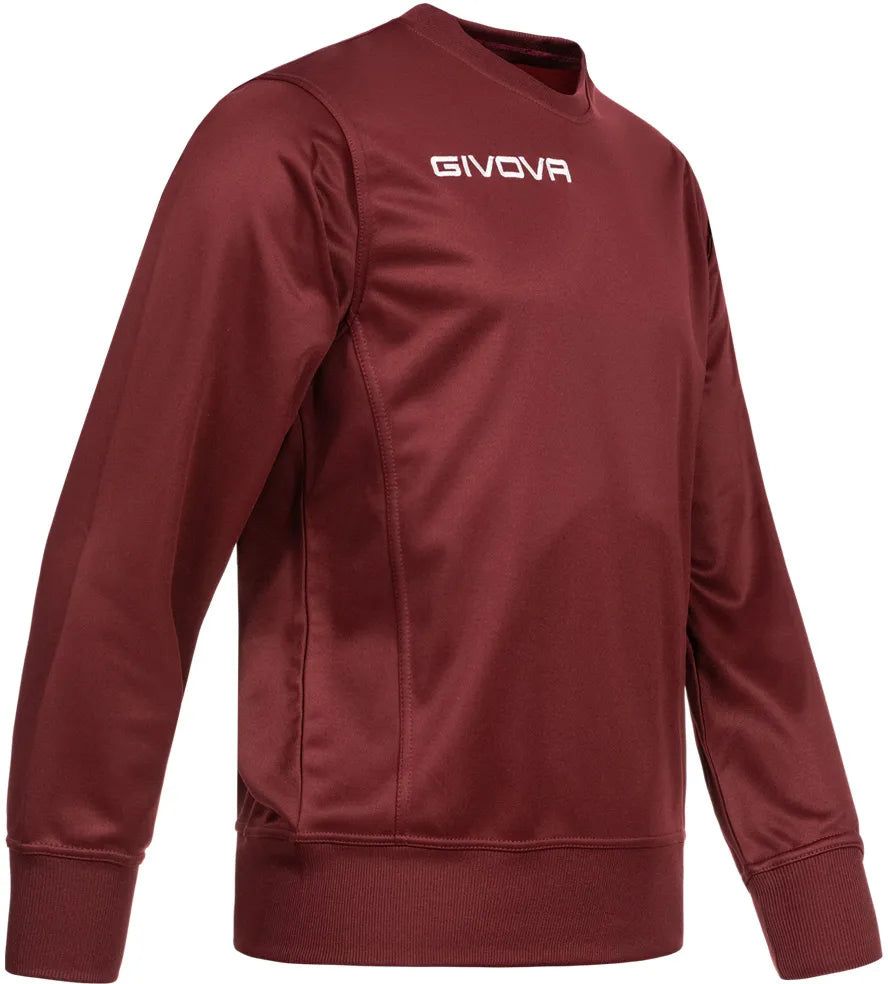 Sport-Sweatshirt Givova Polarfleece One Burgund
