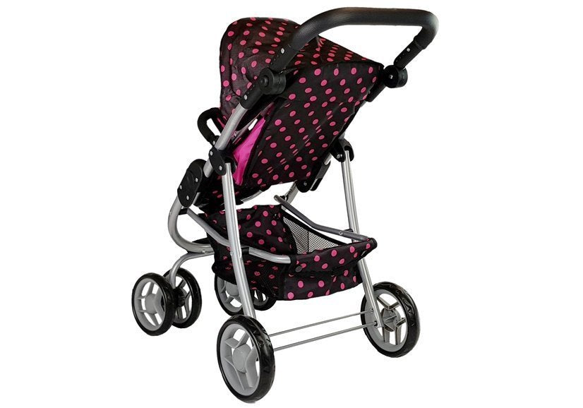 2in1 Stroller With Black And Pink Bag