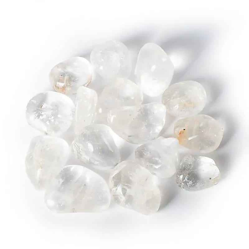 Pietre burattate in cristallo di rocca qualità A - ±3-4 cm; 500 G