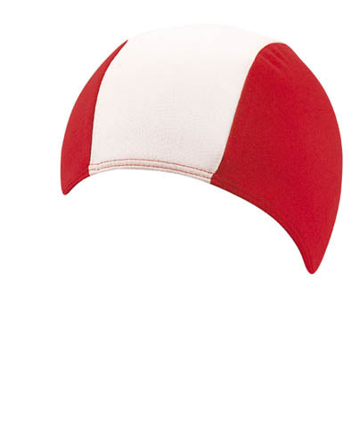 Beco Gorro de natación para niño | Poliéster | rojo/blanco
