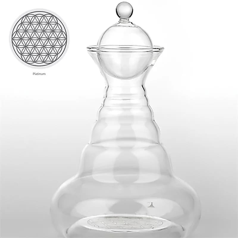 Carafe à Eau Vitale Alladin Au Fol Platinum - 1300 Ml