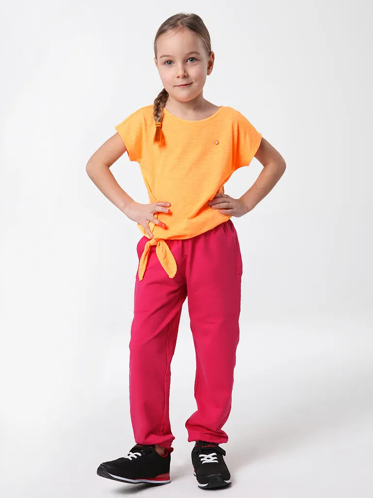 Children's tracksuit loap doxy pink - 152