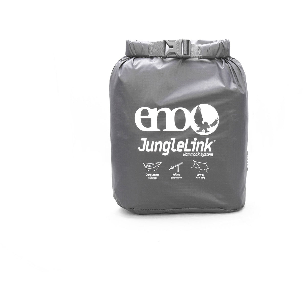 Eno Junglelink Hammock System Charcoal / Evergreen