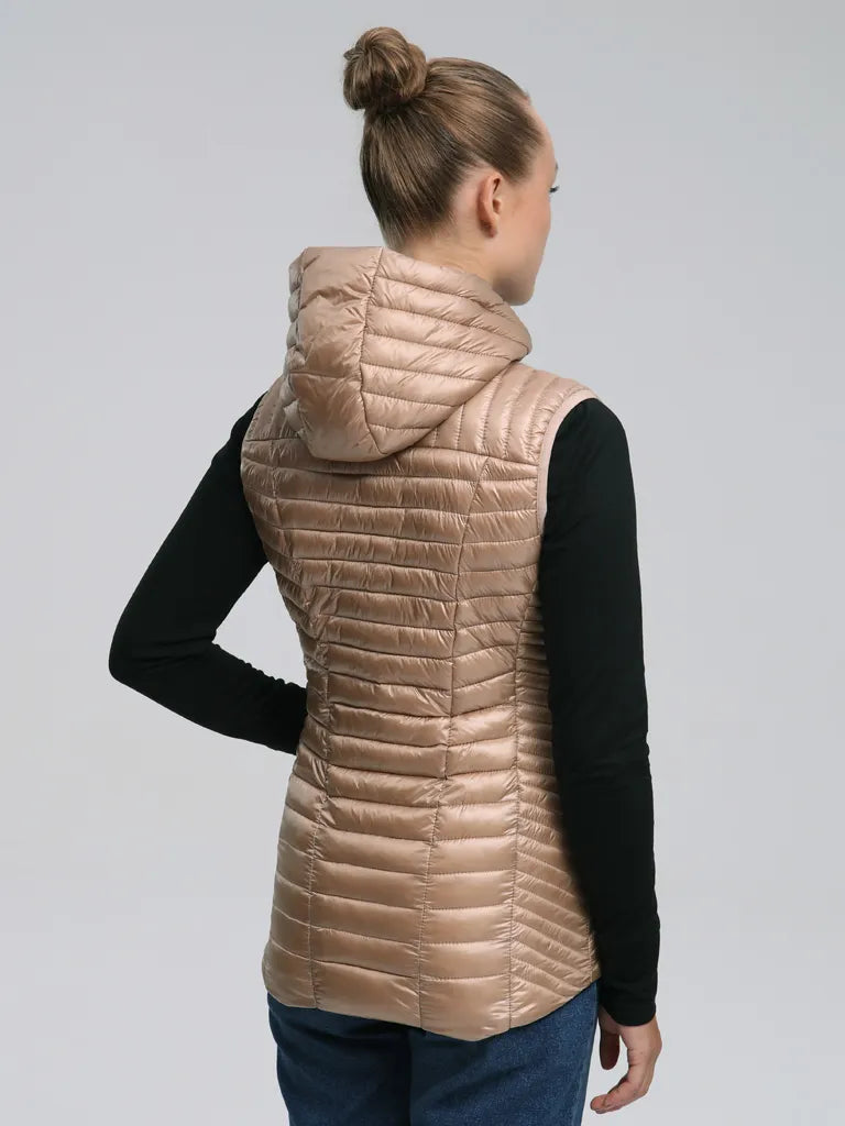 Colete esportivo feminino loap illifie marrom m