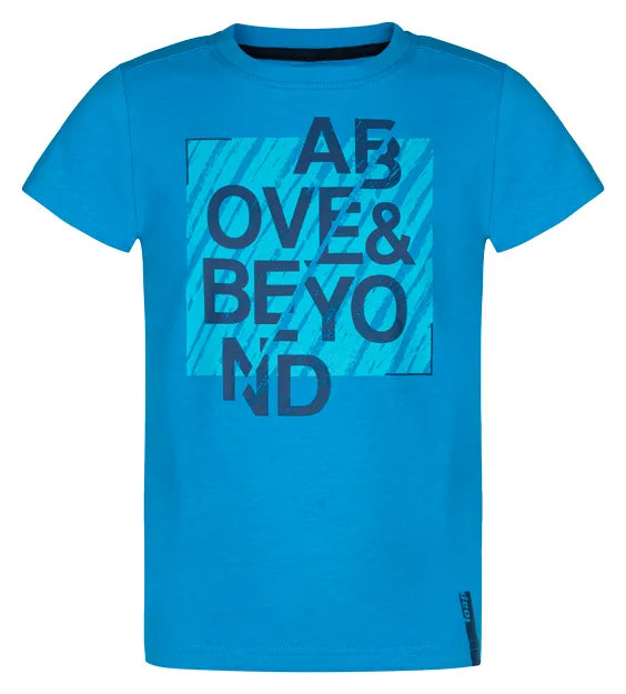 Kinder-T-Shirt Loop Booster Blau