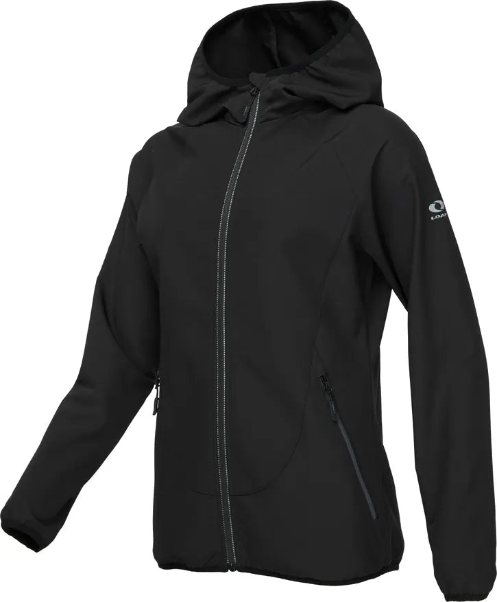 Softshell jacka dam slingor ursa blk svart xs