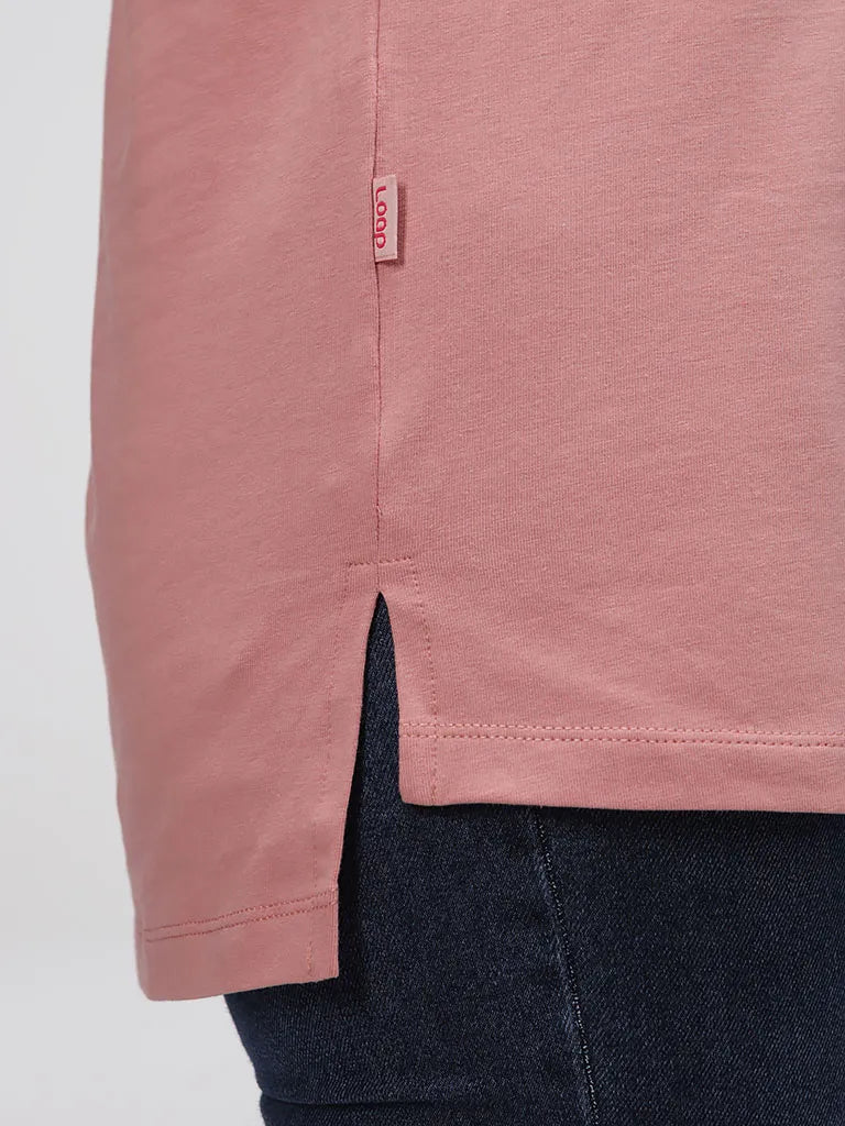 Dames T-shirt Loap Abvera Roze