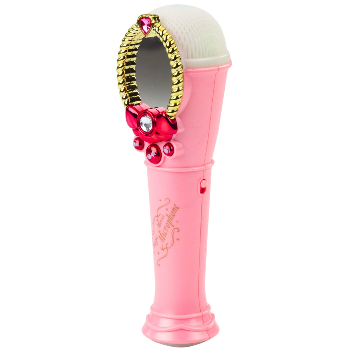 Magic Mirror With Microphone Usb Mp3 Lights Sounds Pink