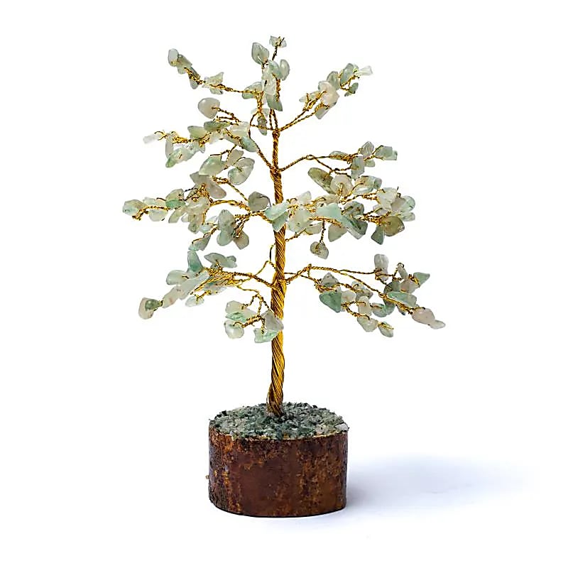 Aventurine Glas Gemstone Tree - ±18cm
