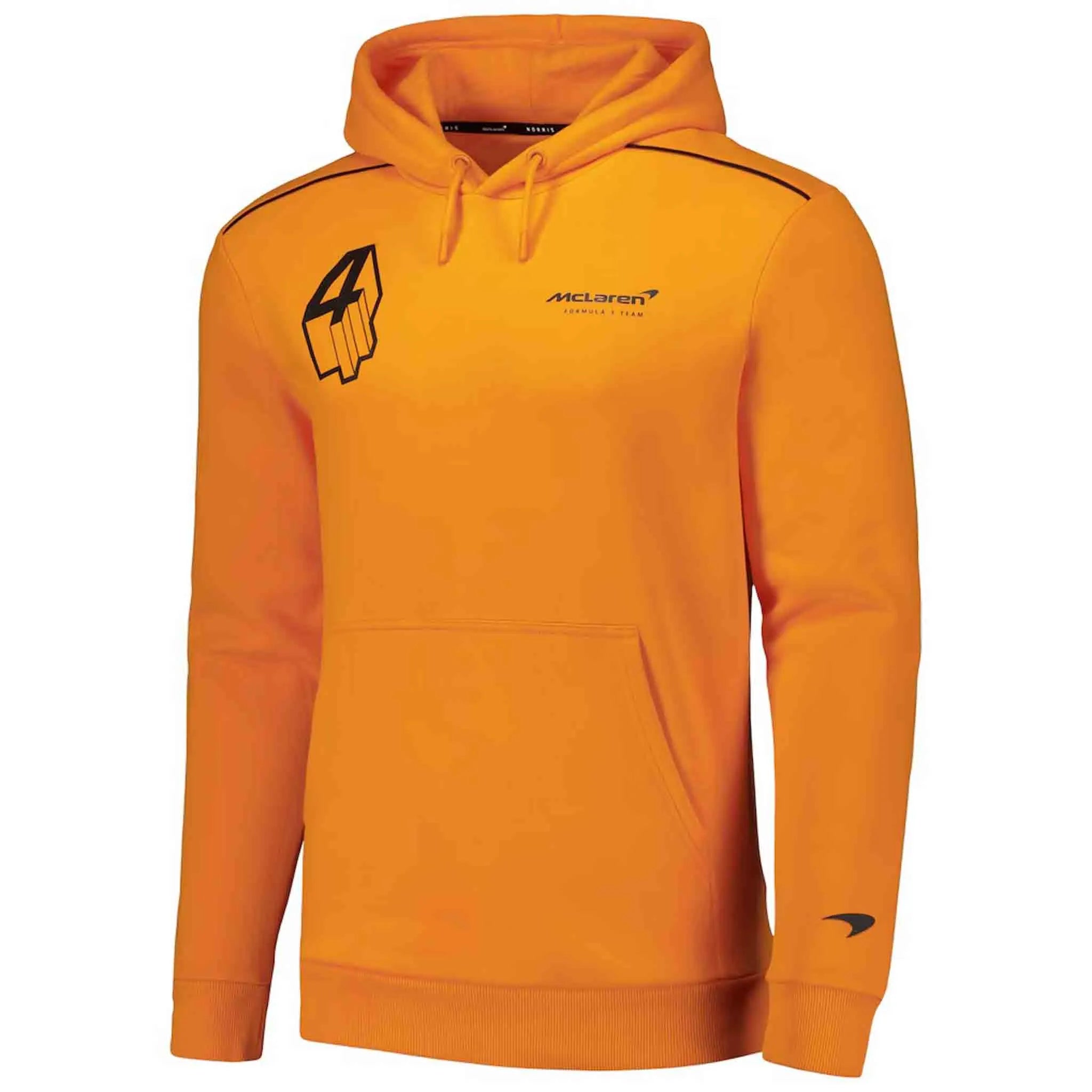 Bluza dziecięca Mclaren Jr Fw Ln Driver Hoodie Pomarańczowo Pomarańczowa