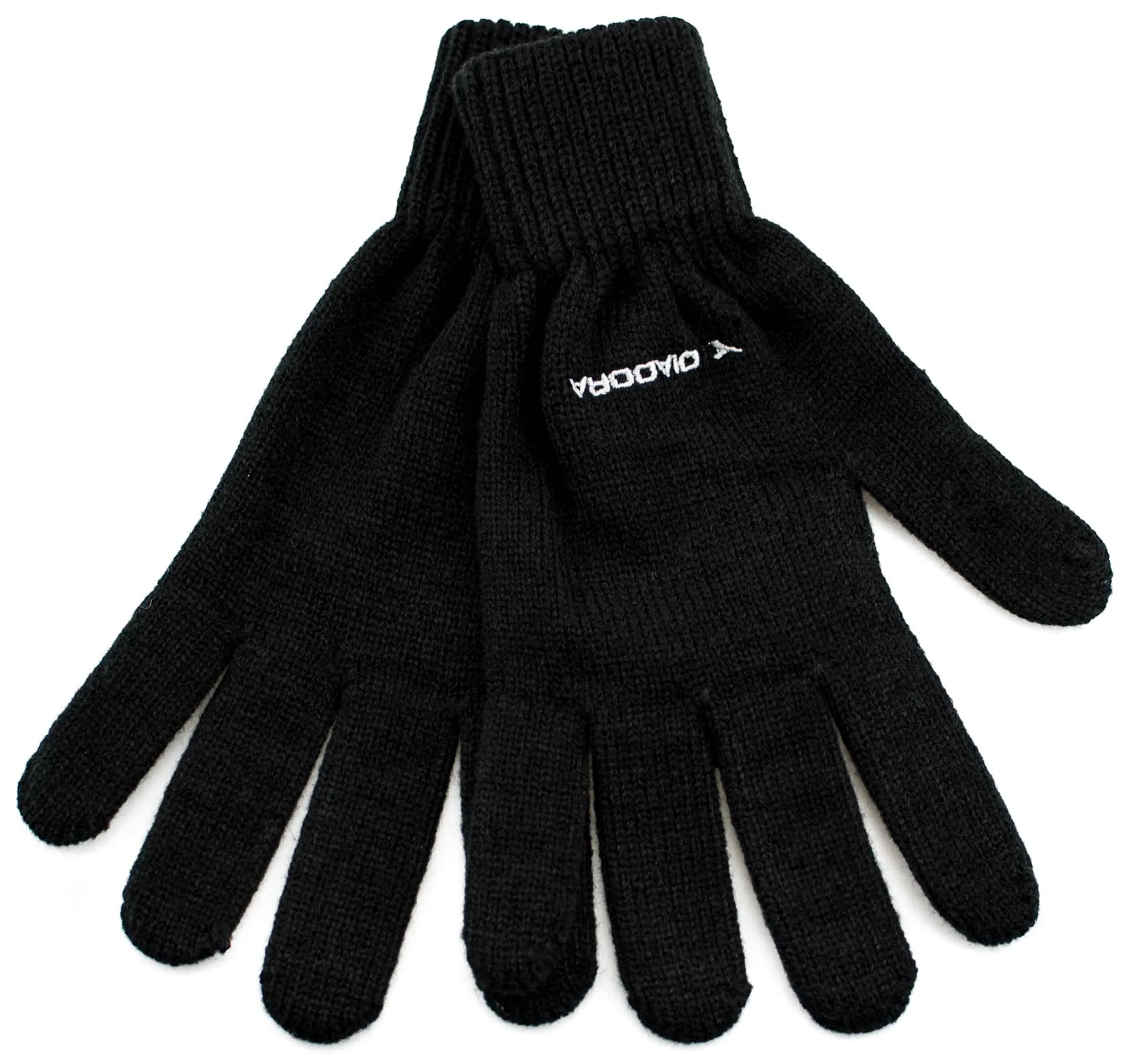 Guanti da Uomo Diadora Glove Maglia Nero