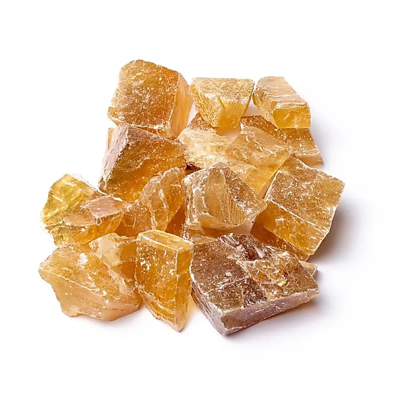 Rough Honey Calcite - ±3-7cm; ±500g