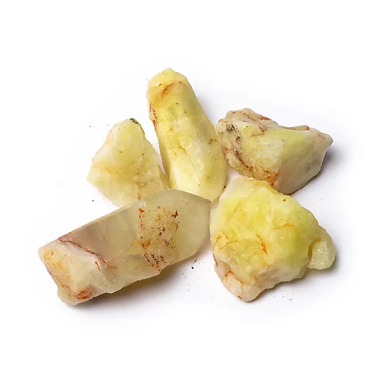 Szorstki kwarc siarkowy - ±4-8cm; ±1000g