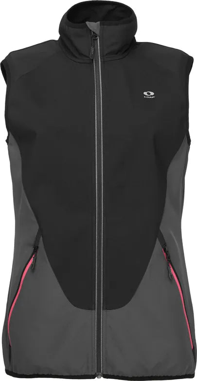 Women's Softshell Vest Loap Urlanda Blk Black