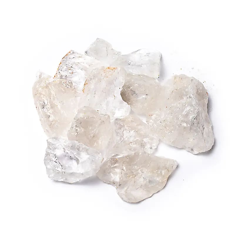 Rough Rock Crystal - ±1000g; ±3-5cm