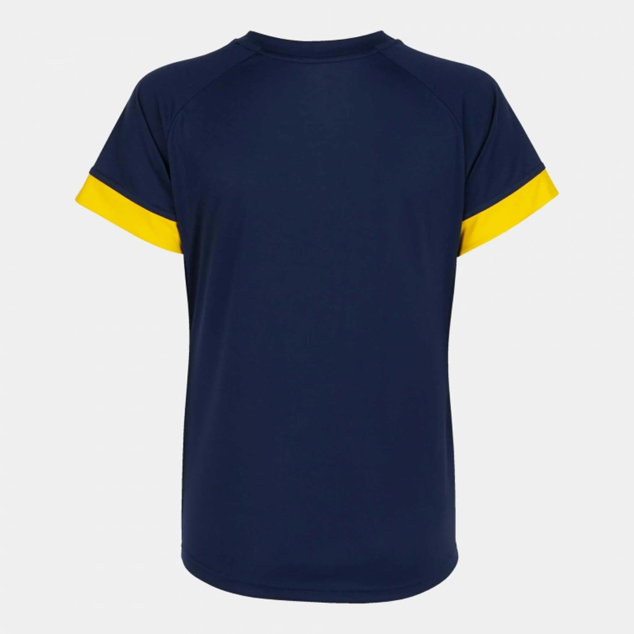 Camiseta feminina joma supernova iii amarelo marinho 2xs