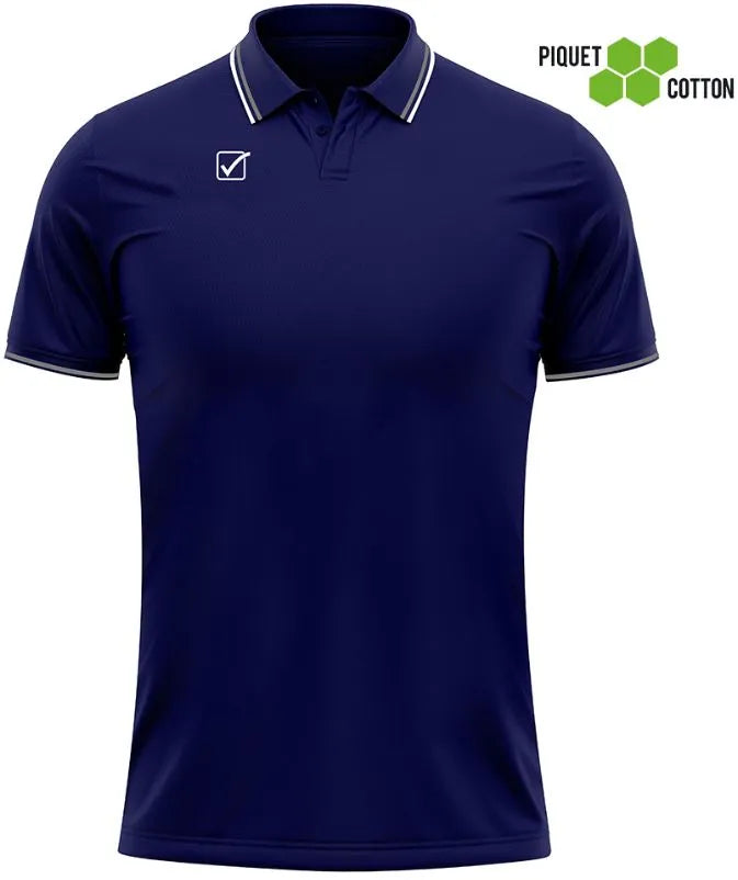 Poloshirt Givova Marineblau-Weißblau 2XL